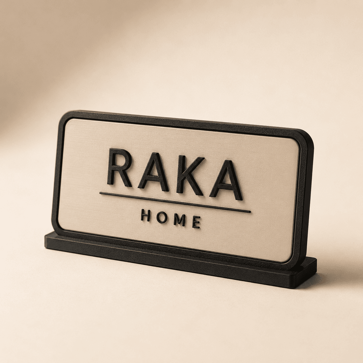Personalised Name Plate